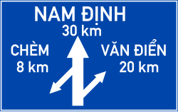 Biển chỉ hướng đường