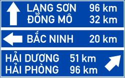 Biển chỉ hướng đường