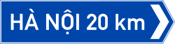Biển mũi tên chỉ hướng đi