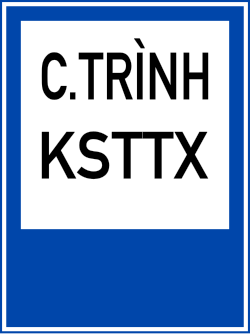 Biển trạm kiểm tra tải trọng xe