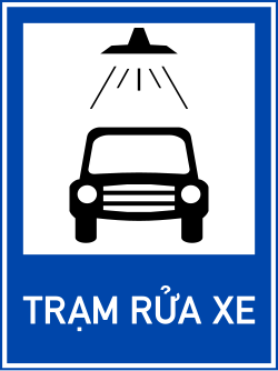 Biển nơi rửa xe
