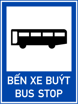 Biển bến xe buýt