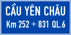 Biển tên cầu