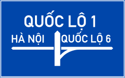 Biển báo cầu vượt liên thông