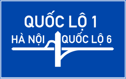 Biển báo cầu vượt liên thông