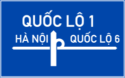 Biển báo cầu vượt liên thông