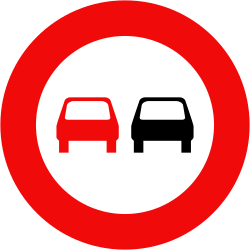 Biển cấm vượt