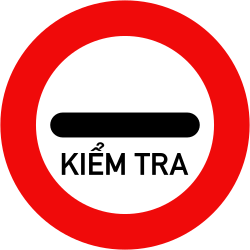 Biển kiểm tra